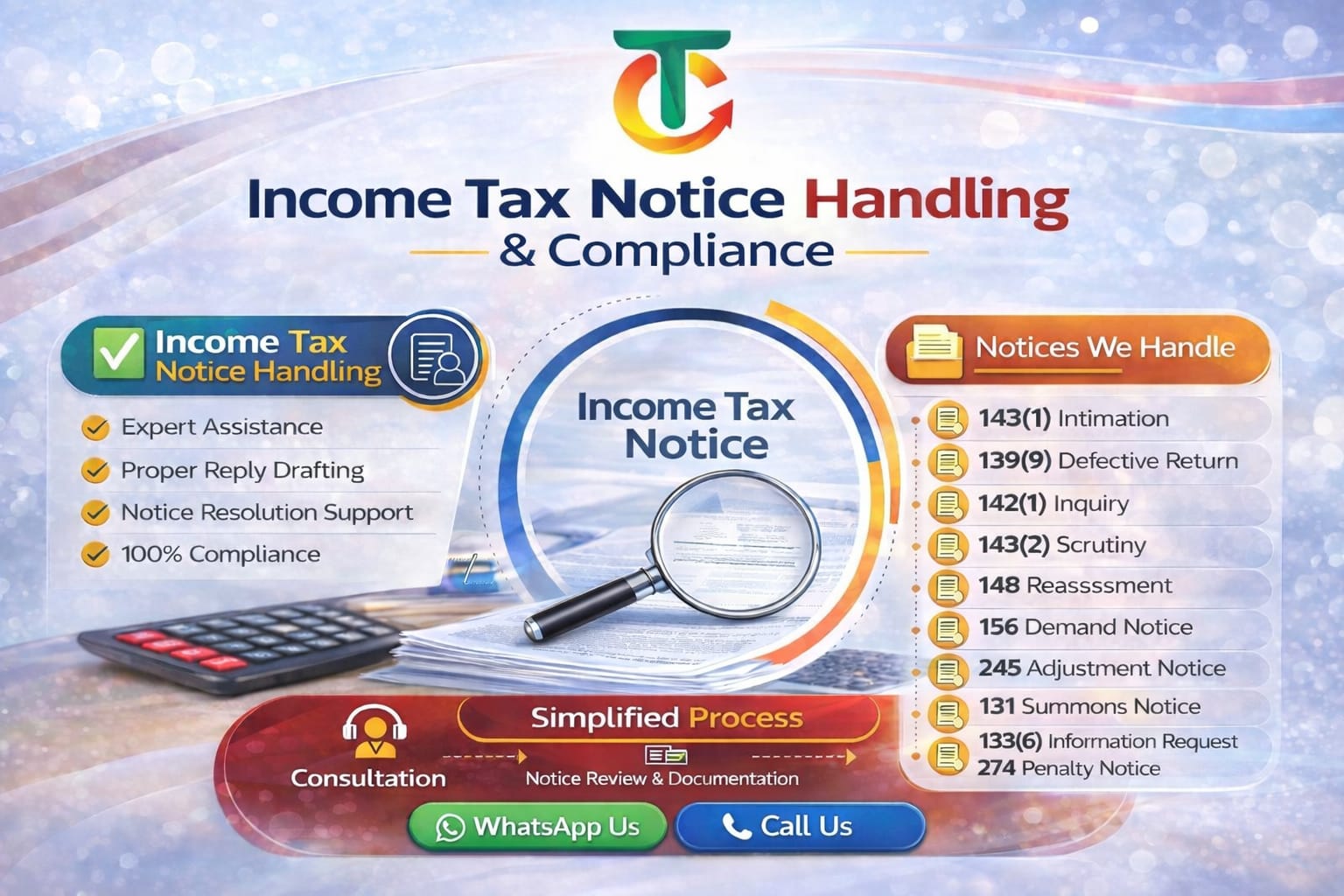 What is Income Tax Notice Handling ?